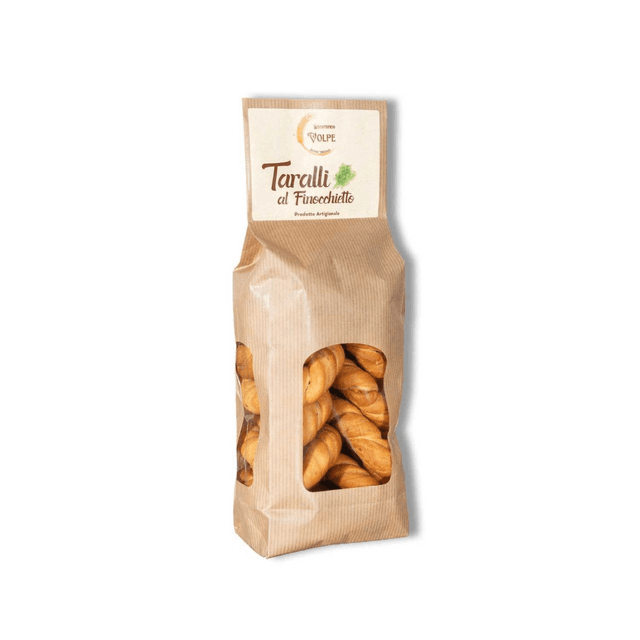 Taralli al finocchietto - Biscottificio volpe